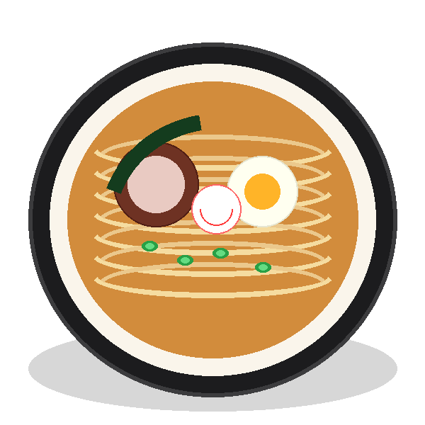 Steaming ramen bowl — Minyu signature